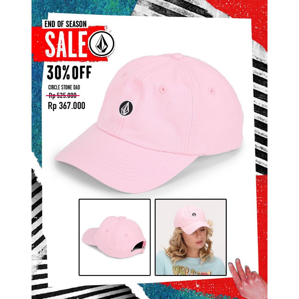 RAYSURF VOLCOM SALE TOPI PRIA 420100152 ORIGINAL