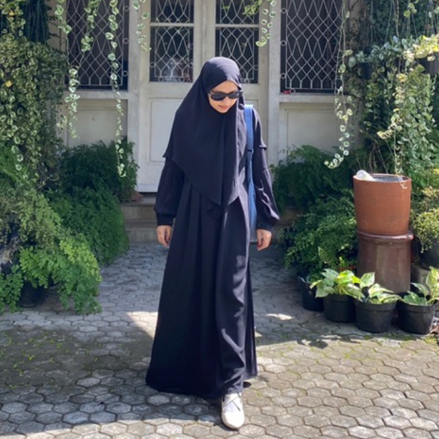 Gamis jamise syari Meira dress jamise syari abaya jamise syari gamis jamise syari black size S prelo
