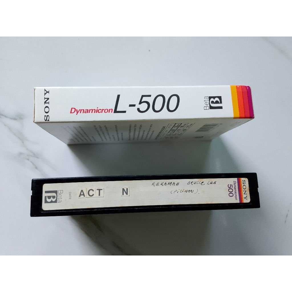 Kaset Video Bruce Lee Rekaman Pilihan