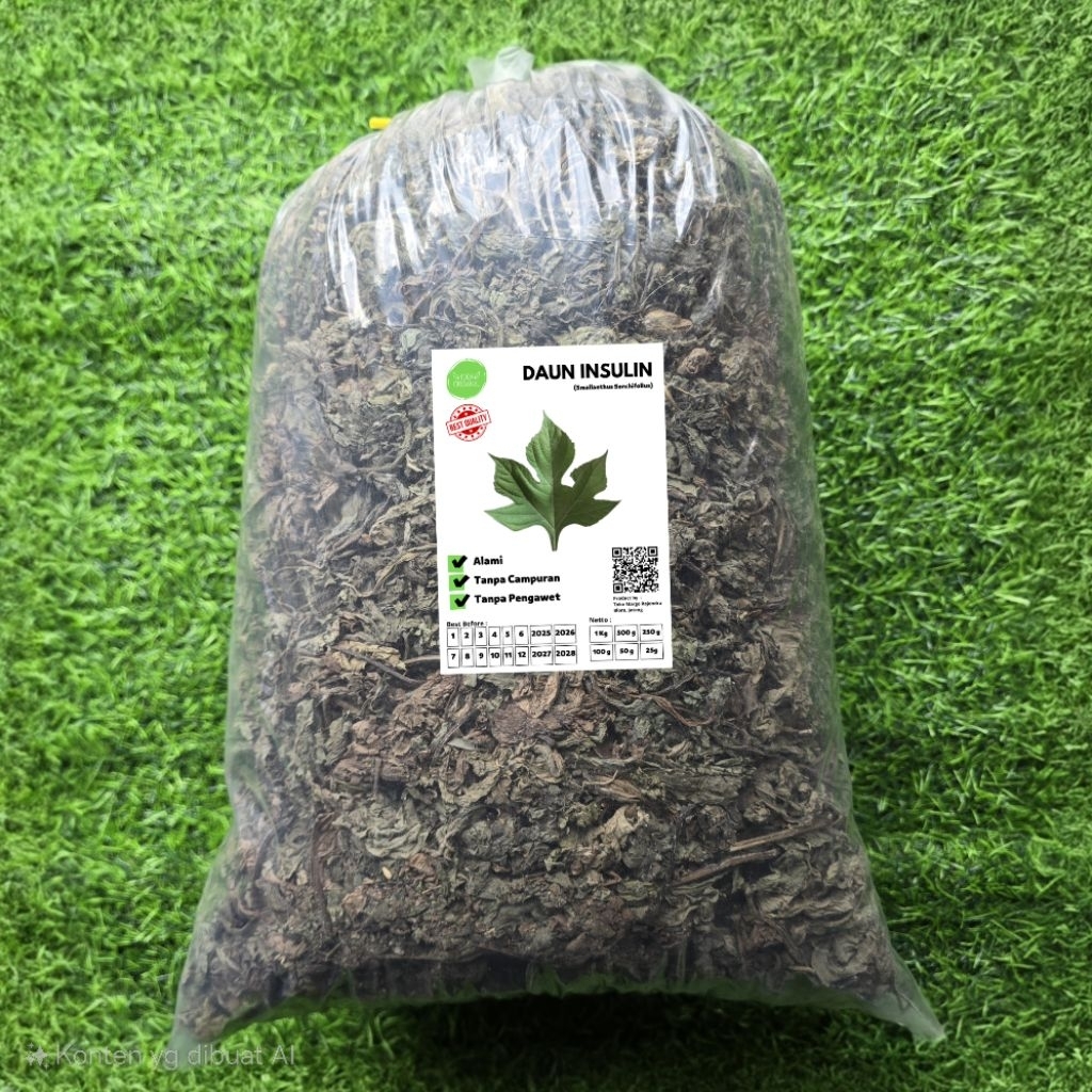 

Daun Insulin Kering isi 500 Gram