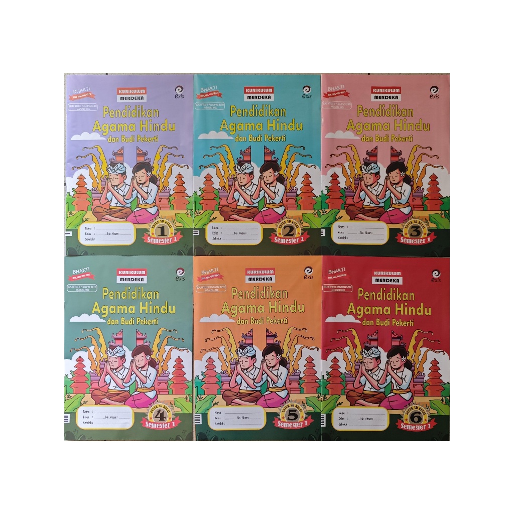 LKS EKSIS BHAKTI  AGAMA HINDU KELAS 1.2.3.4.5.6 SD KM SEMESTER 1 TH 25