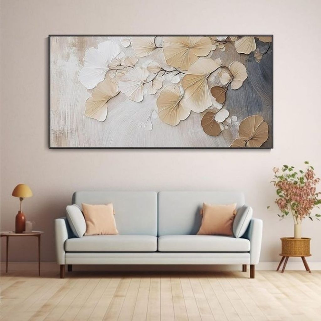 lukisan dinding minimalis modern