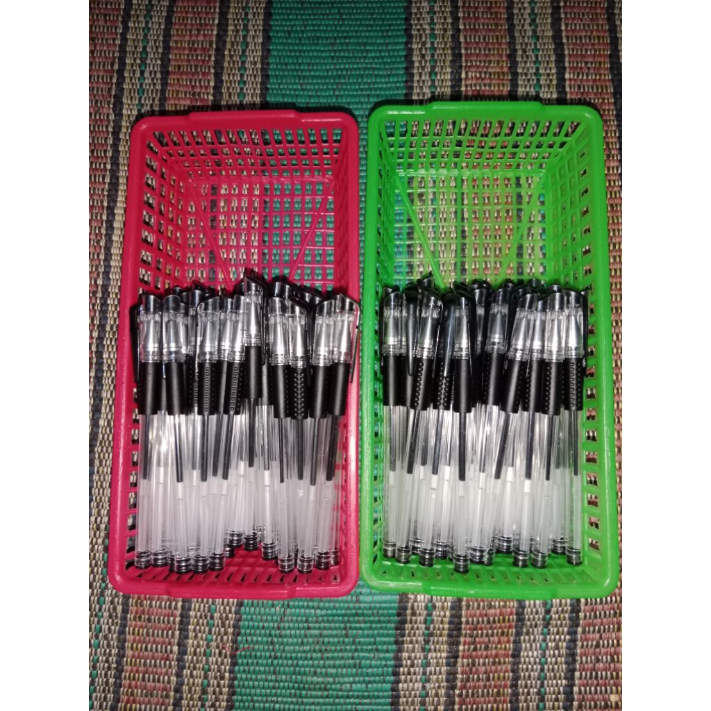 

Ballpoint Pen Pena Hitam Murah 0.5mm Anti Bocor