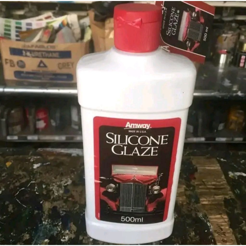 AMWAY SILICONE GLAZE 500 ML PENGKILAP BODI MOBIL | BODI MOTOR| PHOLISHING MOBIL | PHOLISHING MOTOR D