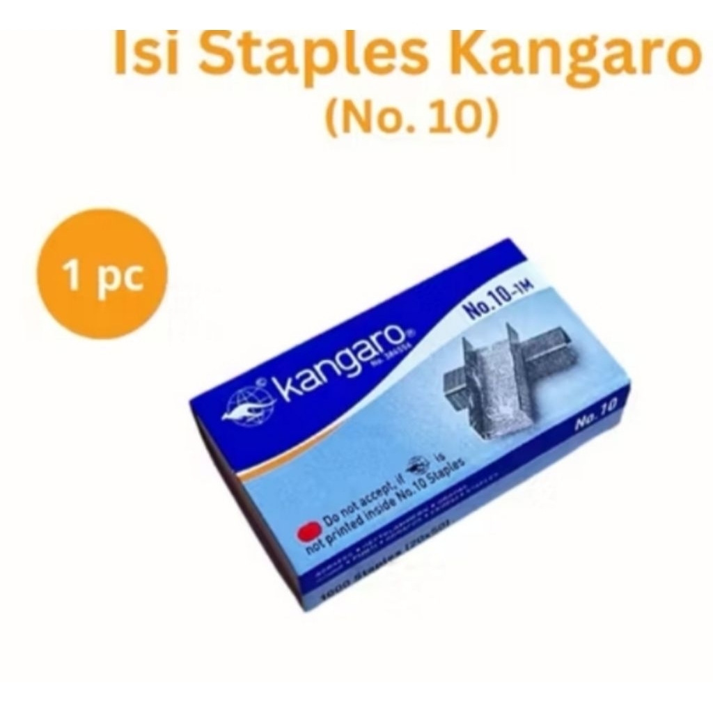 

Isi Staples Anak Hekter Kangoro No.10 (1pcs)