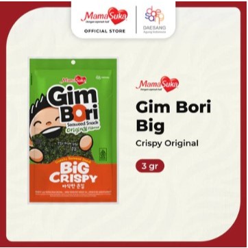 

MamaSuka - Gim Bori Big Crispy Original 3 gr
