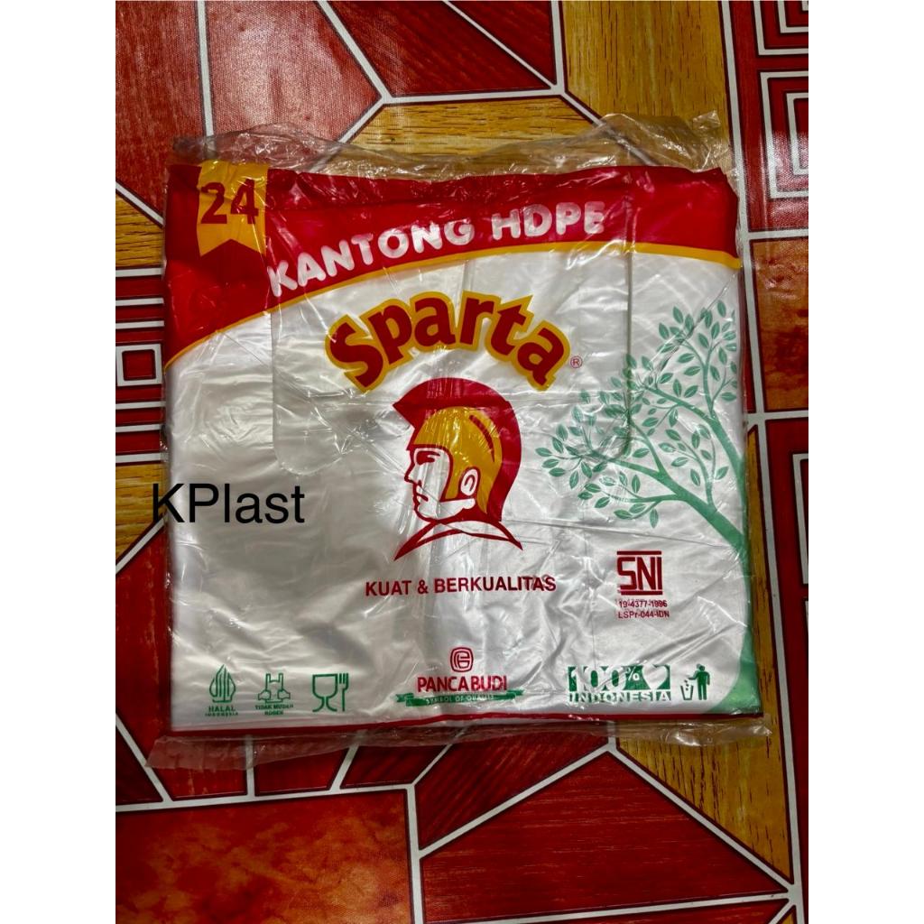 Kantong Plastik Bening Sparta Ukuran 24