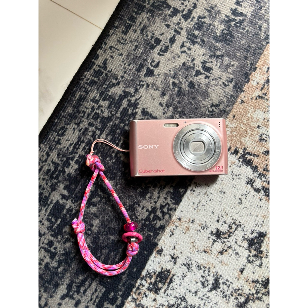 Kamera digicam Sony dsc w510 pink