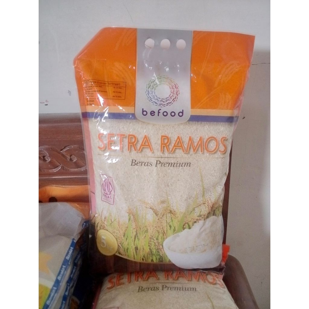 

beras setra Ramos befood premium 5kg