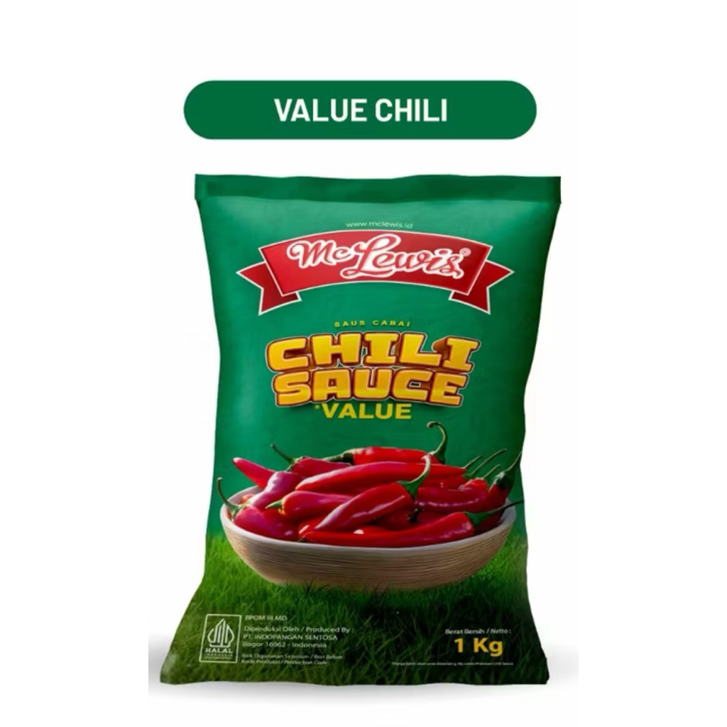 

MC LEWIS CHILI SAUCE 1 KG / MC LEWIS TOMATO SAUCE 1 KG