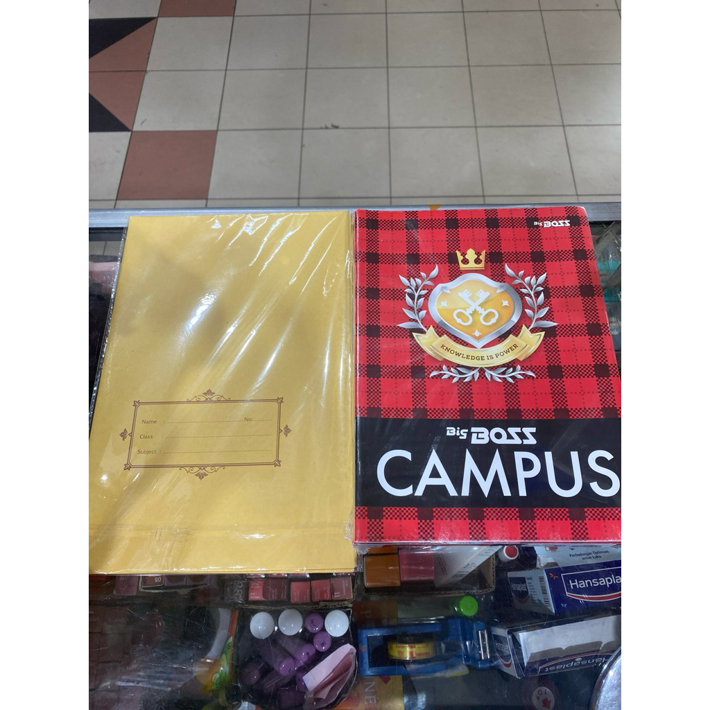 

Sampul Buku Tulis Cokelat & Plastik , Sampul Untuk Buku Tulis Besar Isi 50 / 42