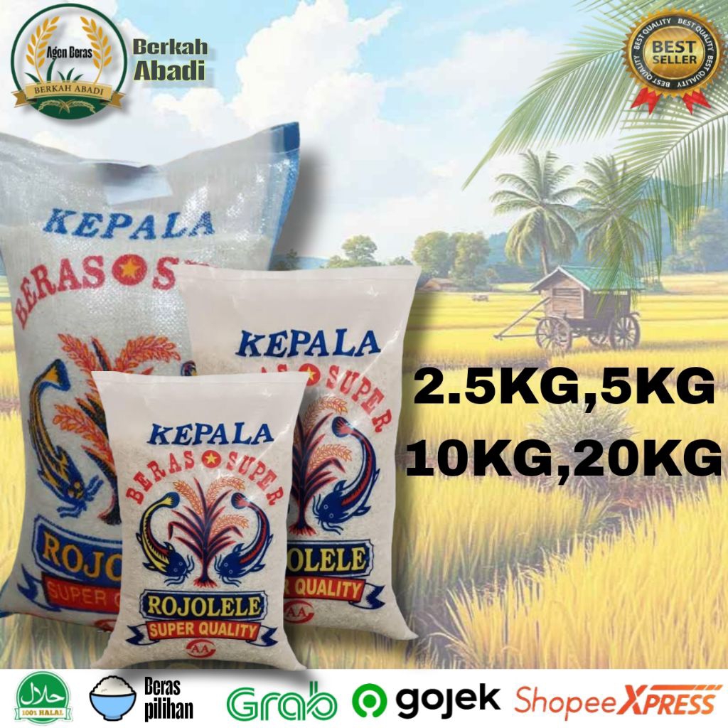 

Beras murah Rojolele 2,5KG 5KG 10KG 20KG super quality