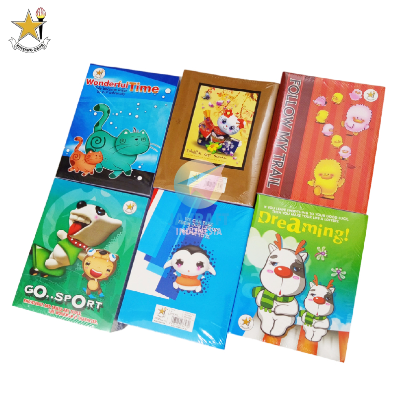 

(10 Pcs) GROSIR Buku Tulis BINTANG OBOR isi 58 Lembar Kwarto Kuarto Quarto A5 Biasa Cover Unisex Seperti Skola by Sinar Dunia SiDU | PACK