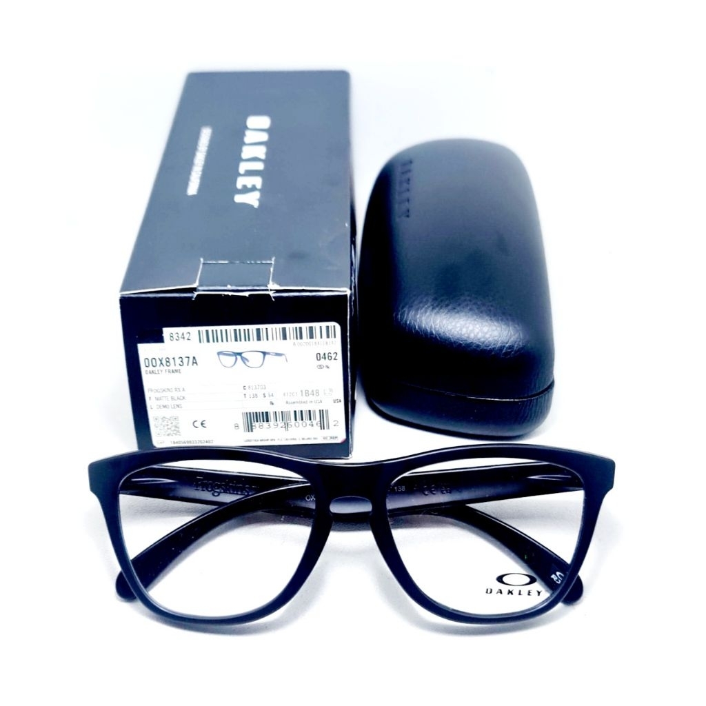 Frame Kacamata Oakley Frogskins A Original OX8137A 0354 Matte Black