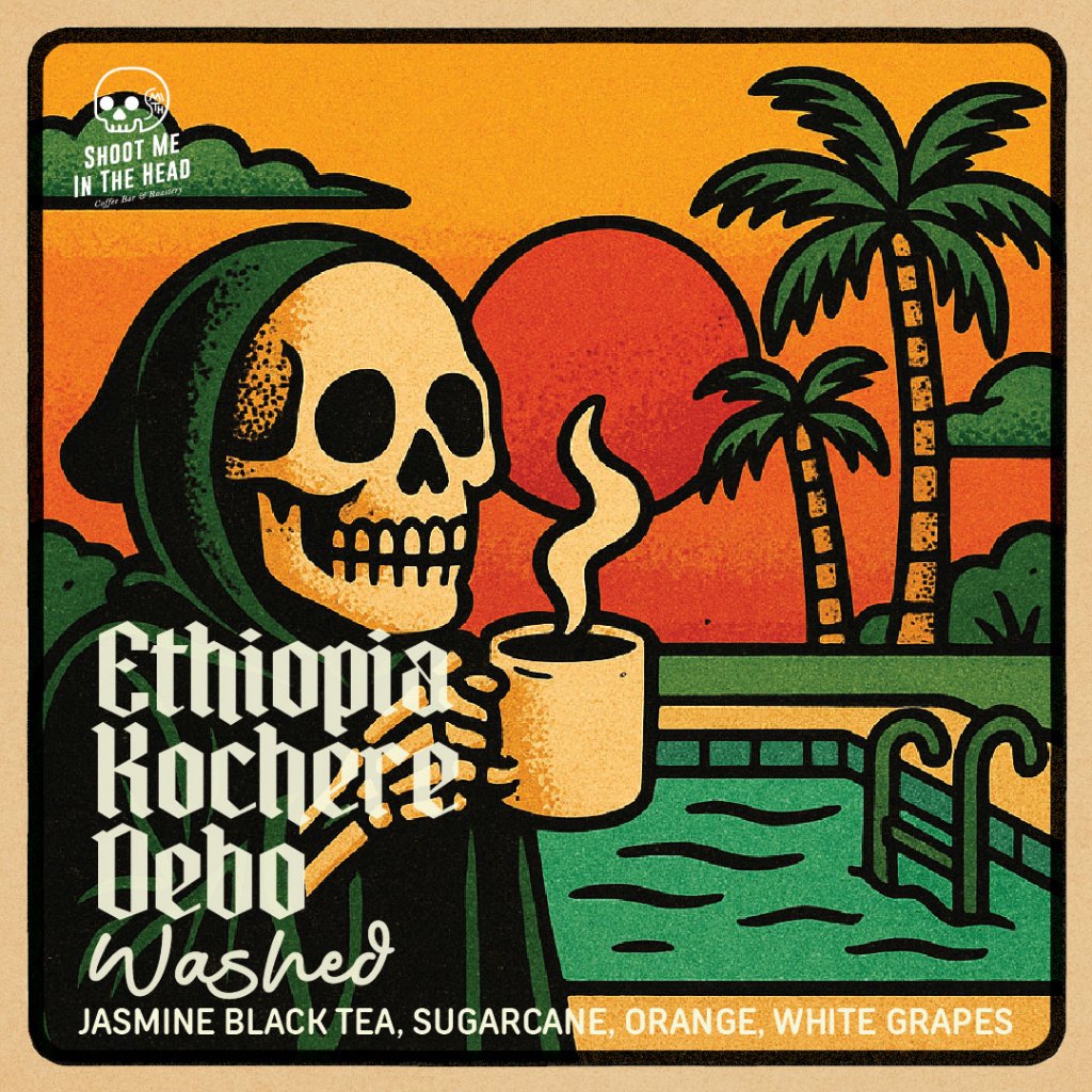 

Biji Kopi Arabica Ethiopia Kochere Debo Washed (100gr) Single Origin