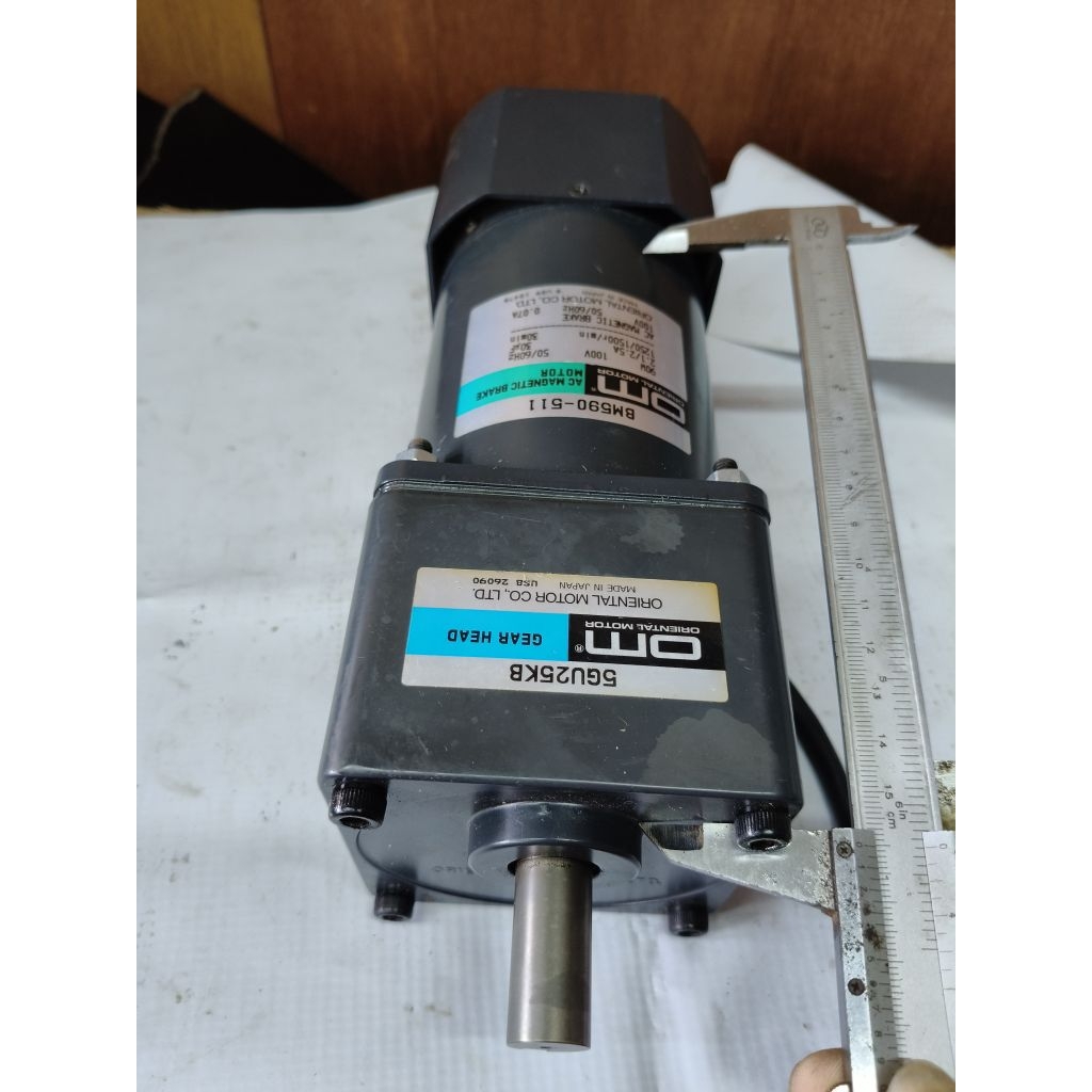 oriental motor gearbox 90W 100Volt
