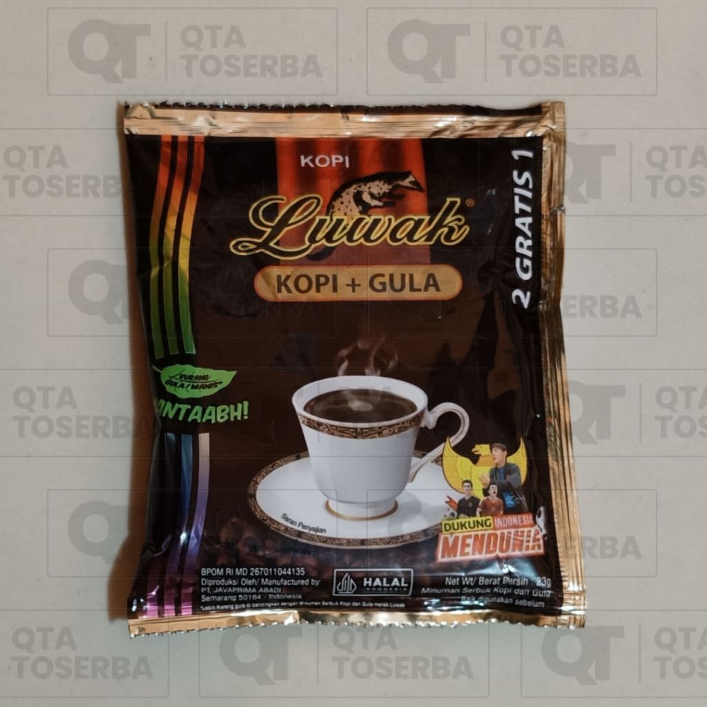 

Kopi Luwak Plus Gula Black Coffee 23 gr