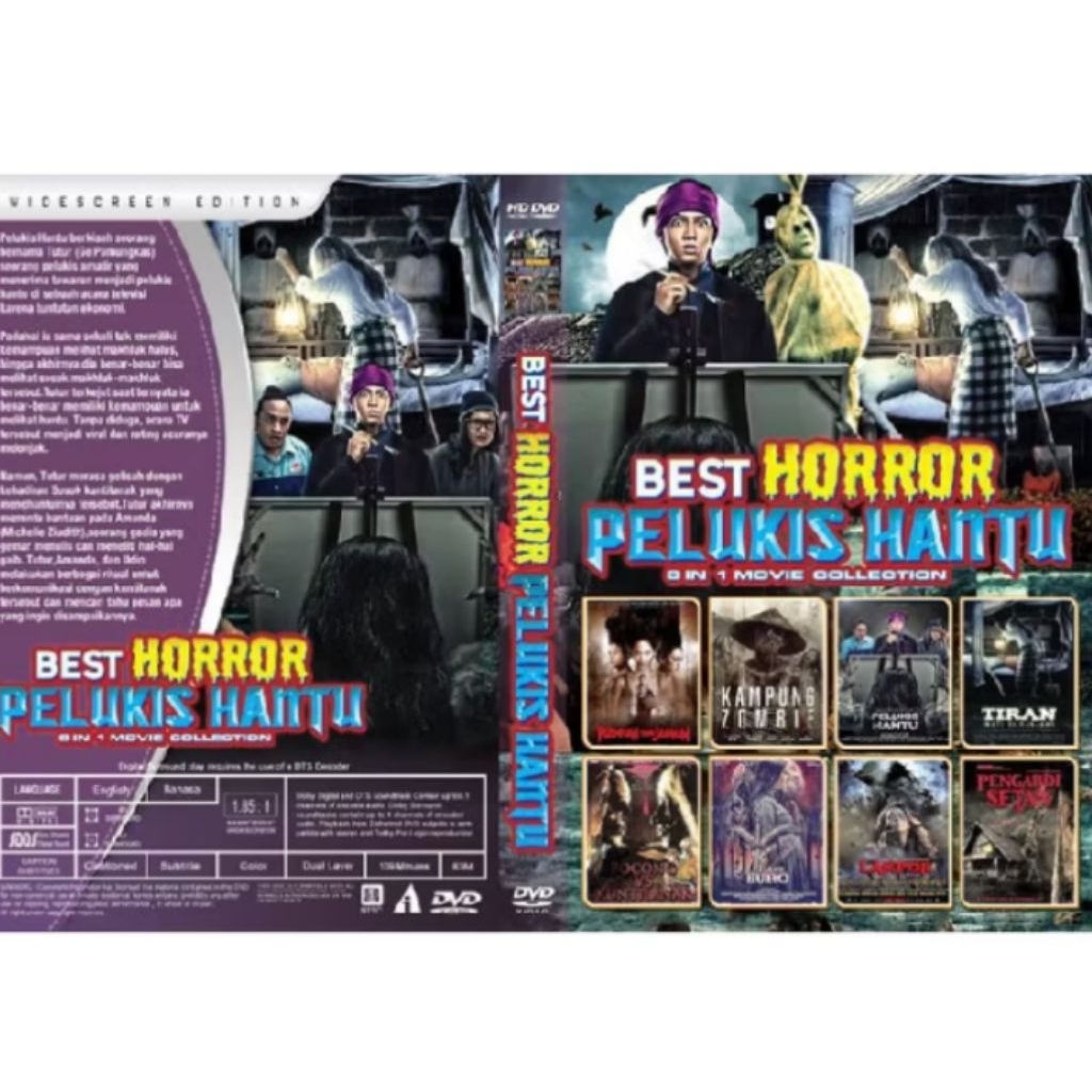 7 Flim HOROR DVD/VCD/ CD Indonesia