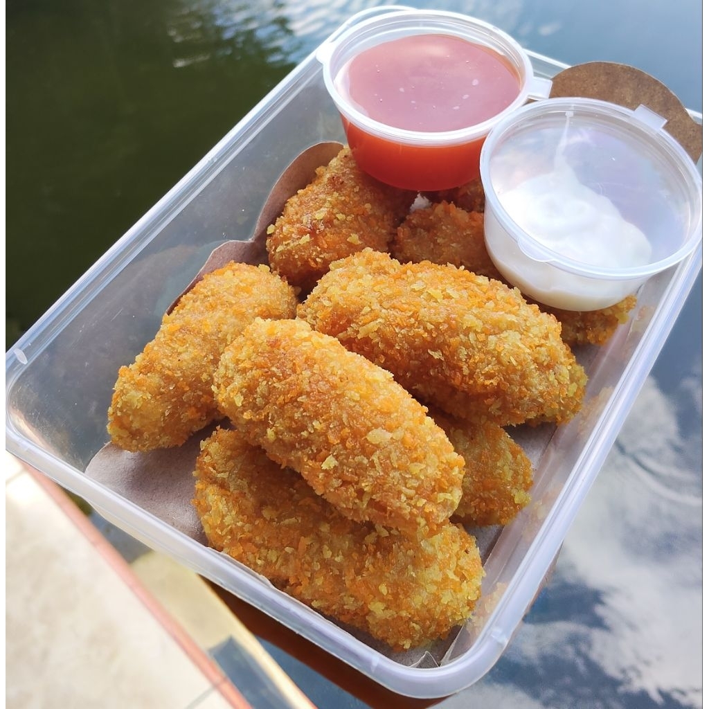 

Dimsum Goreng Udang Keju Dimsum kukus Cimol keju