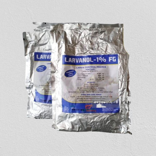 Larvanol 1 kg - Pembasmi Larva Lalat L- Larva Control Premix - Larvanol 1 Kg - Pembasmi Larva L-Larv