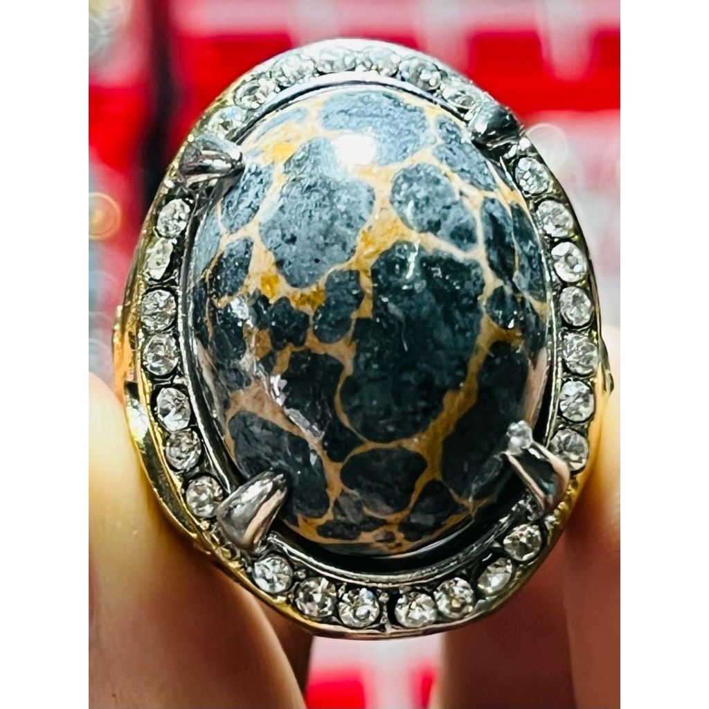 Cincin akik pirus urat mas top pirus