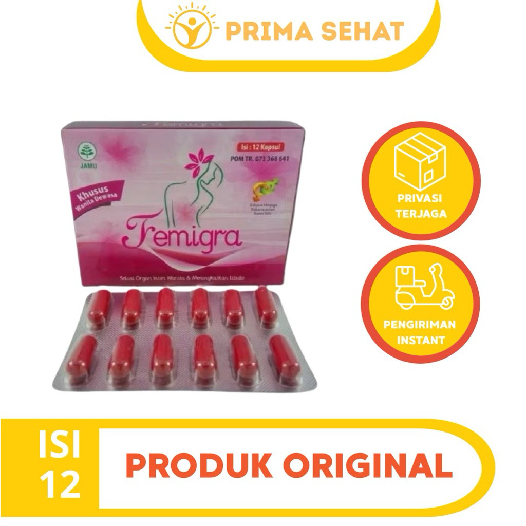 Femigra Kapsul Herbal Khusus Wanita