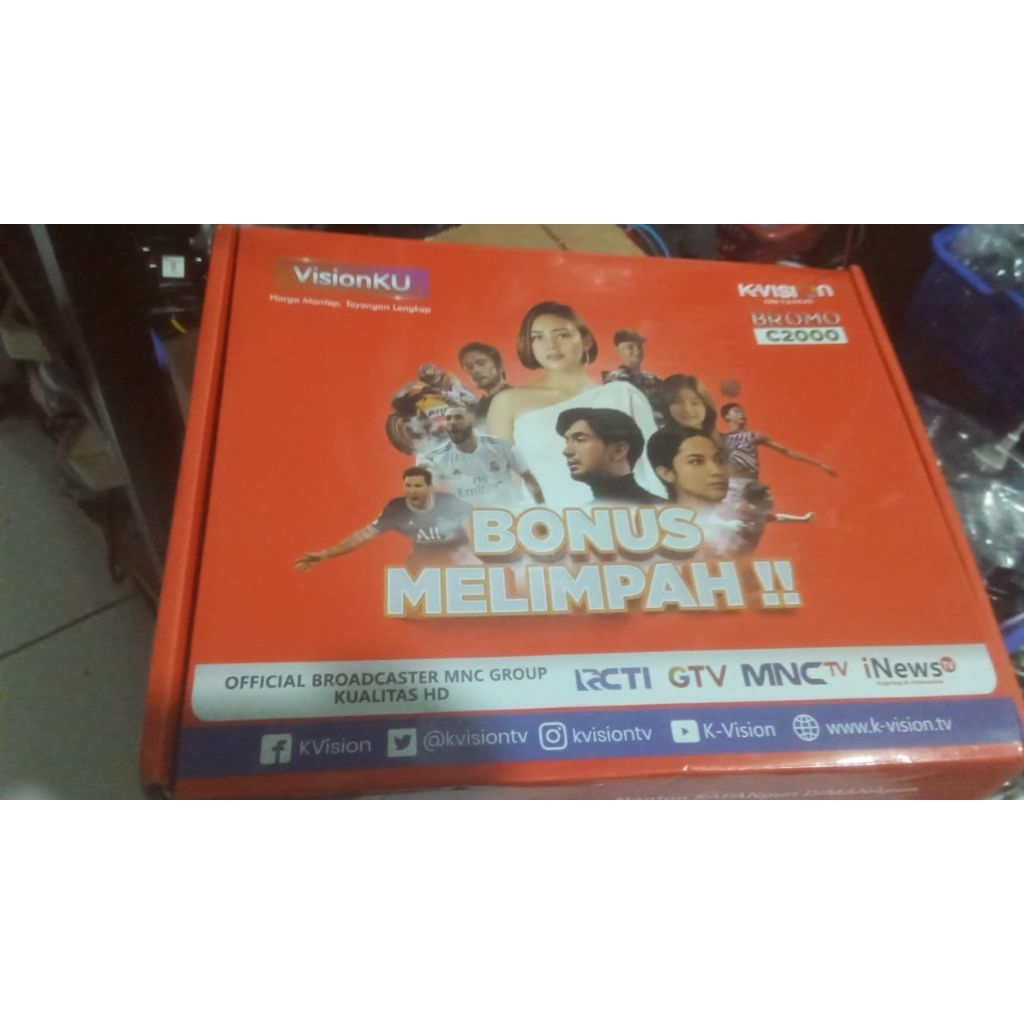 Decoder K Vision Cartenz GRATIS ALL CHANNEL 4 BULAN