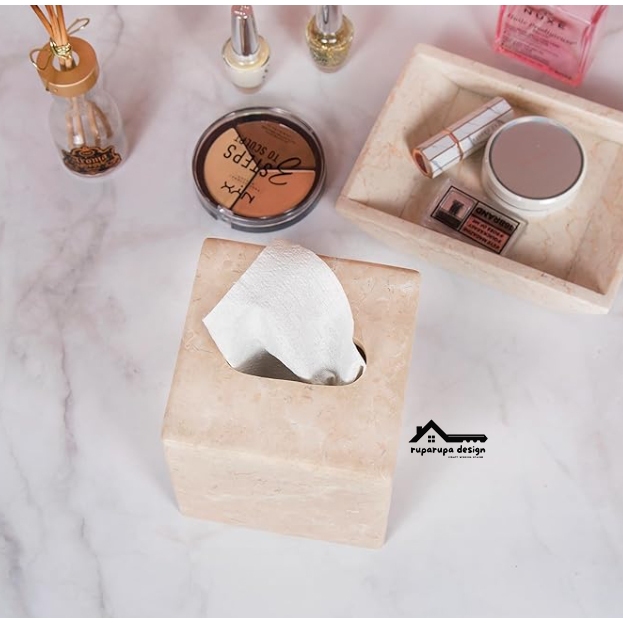 Ruparupa Tempat tisu marmer Box Tisu Bahan Marmer