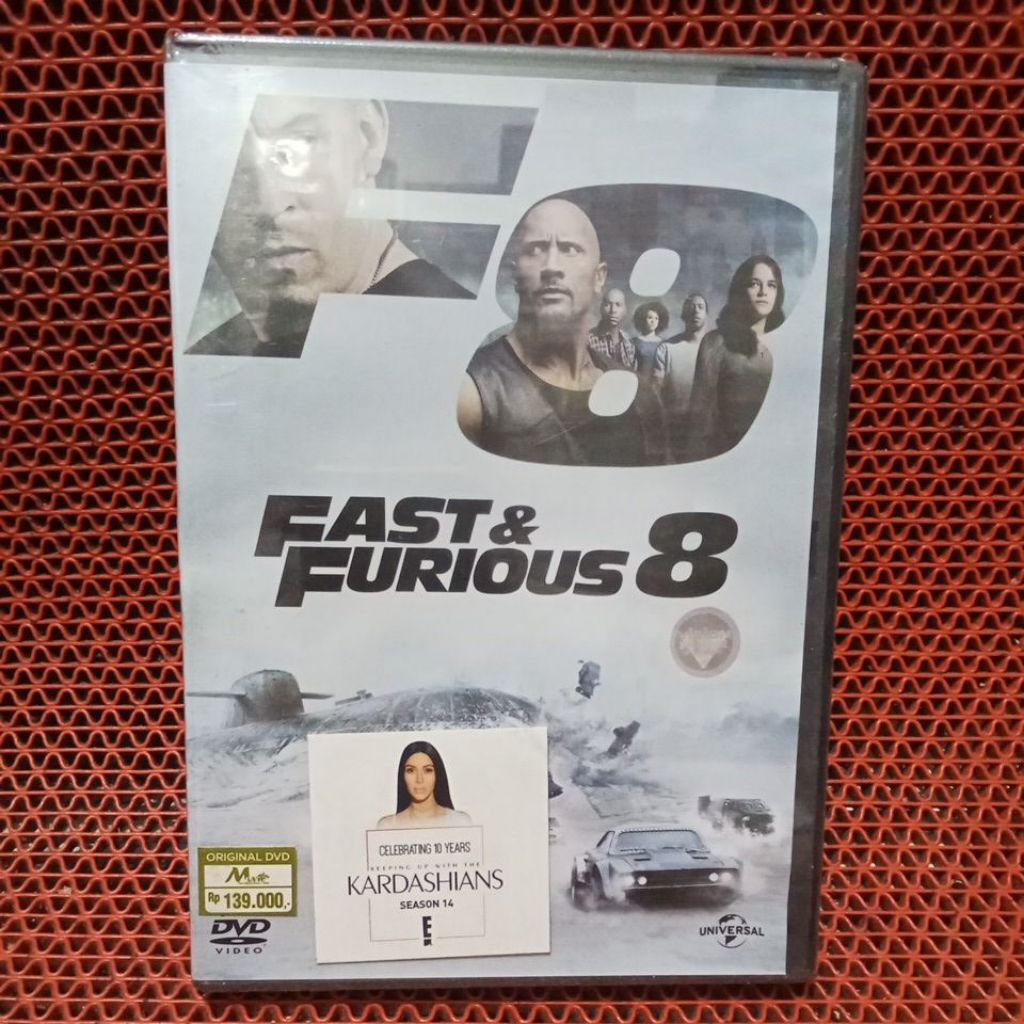 DVD FAST & FURIOUS 8 100% ORIGINAL