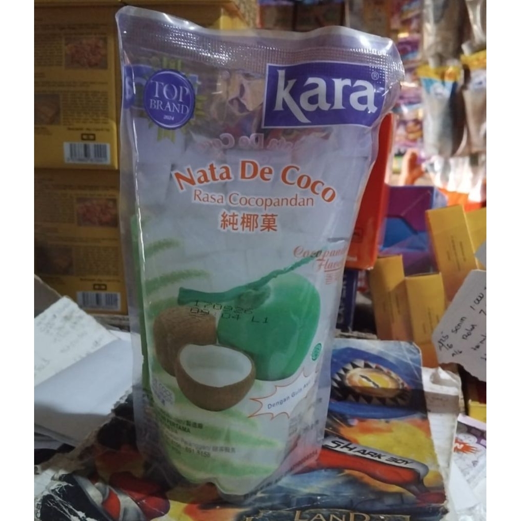 

Kara nata de coco rasa cocopandan 250gr, nata de coco, toping minuman