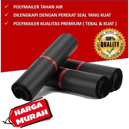

Plastik Packing Polimailer Hitam 17x30 cm