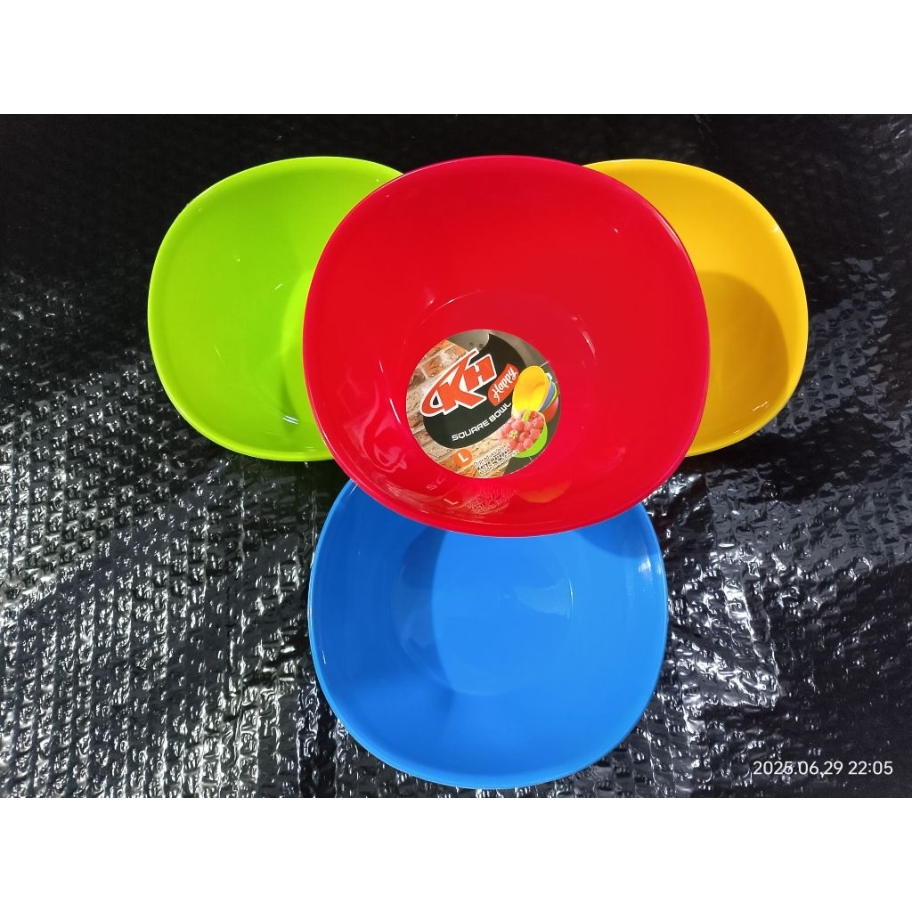 Mangkok Plastik KH Happy L/Mangkok serbaguna