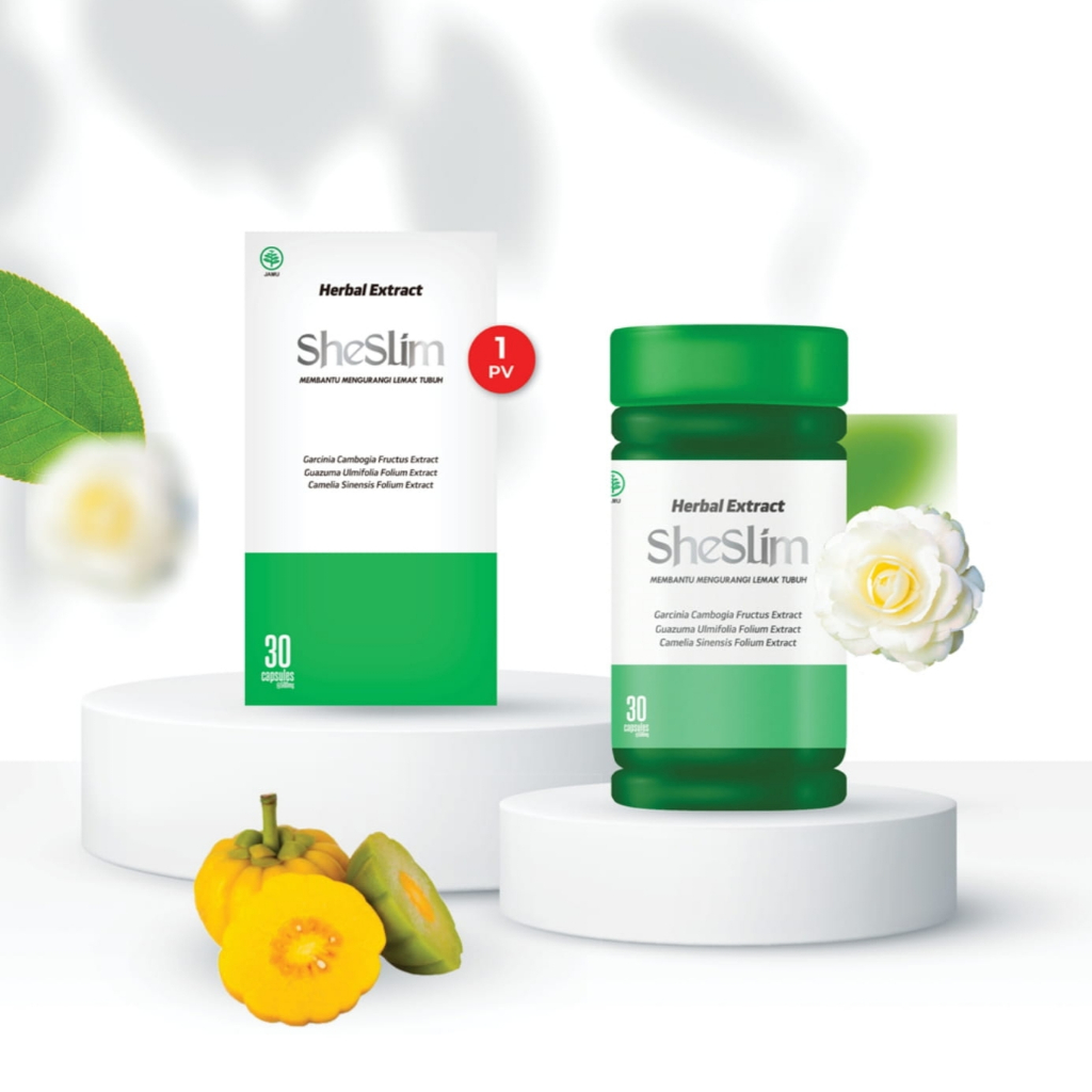 SheSlim Suplemen Pelangsing Herbal
