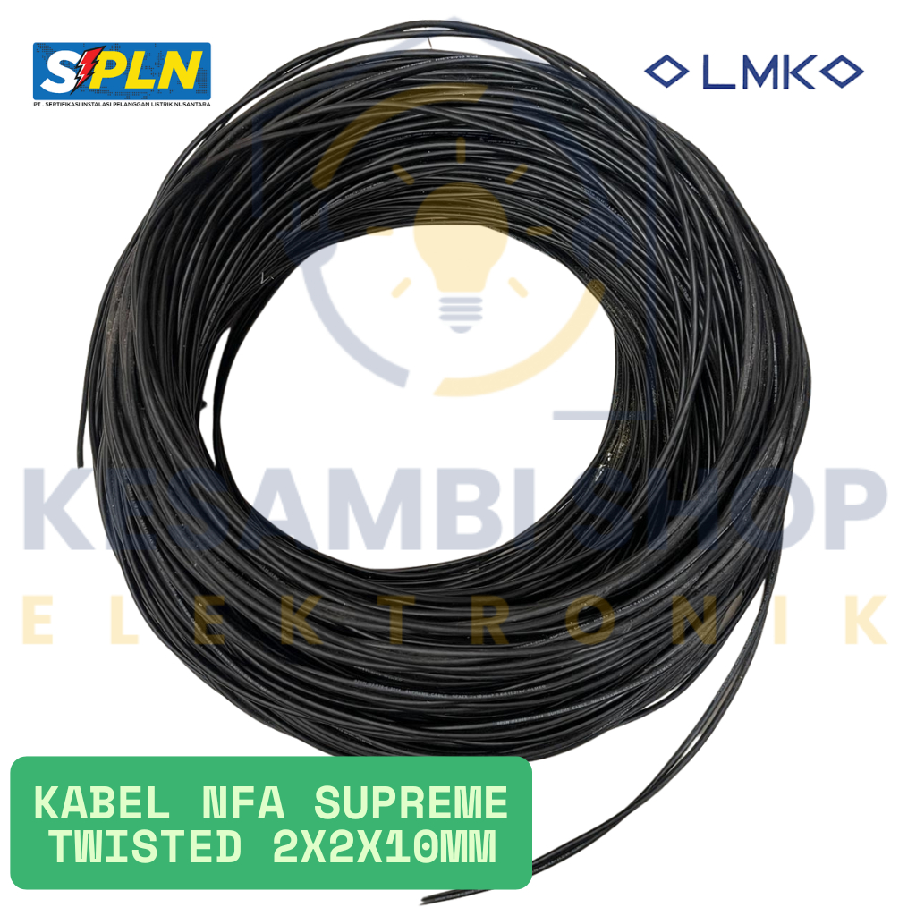 KABEL TWISTED KABEL PLN (PERMETER) NFA2X 2x10mm SUPREME KABEL SR PLN