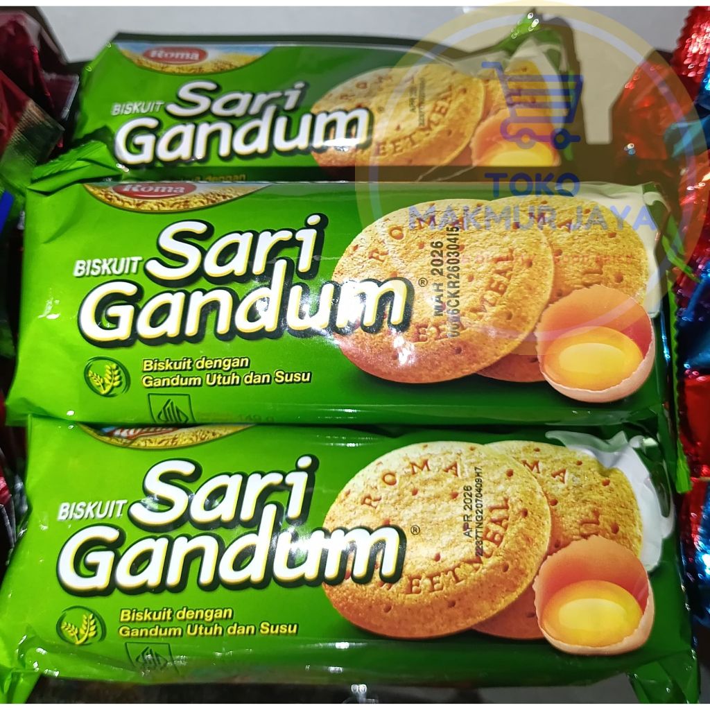 

SARI GANDUM MARIE ROMA BISKUIT 150gr