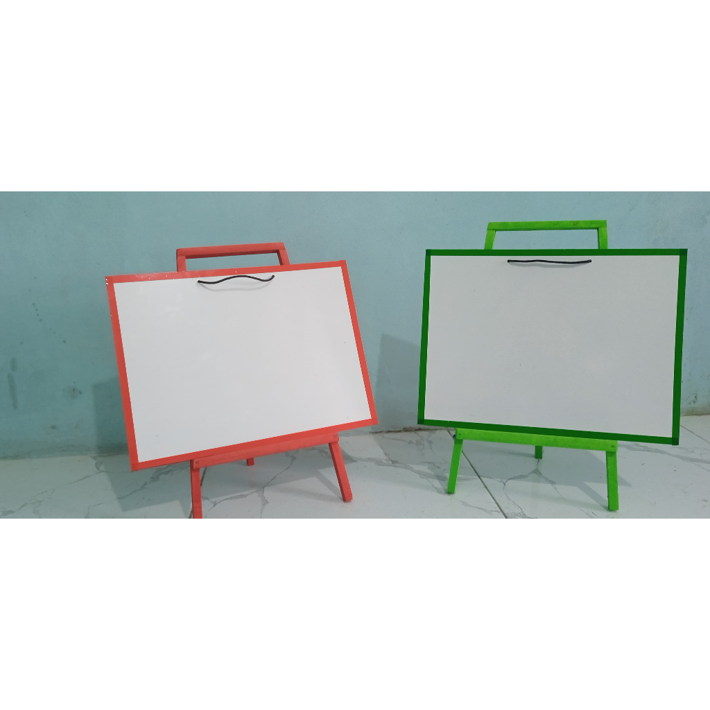 

Papan tulis anak dengan penyanggah/Papan tulis anak 3 ukuran/Papan tulis white board