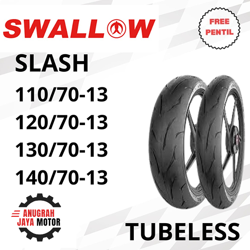 Ban SWALLOW Slash 110/70-13 120/70-13 130/70-13 140/70-13 Ring 13 Tubles Ban Motor Ring 13 Ban Motor