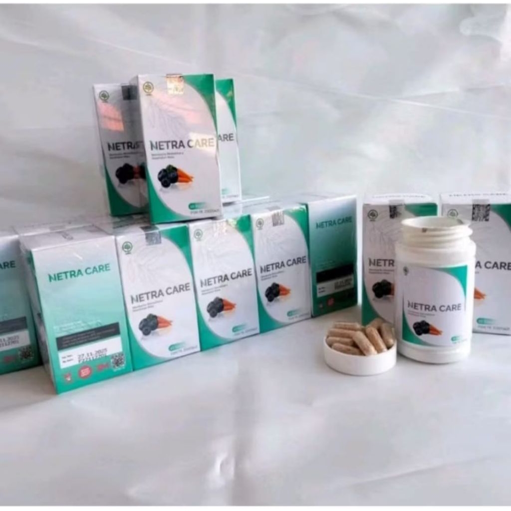 NetraCare Asli Original Netra Care Obat Herbal Sakit Mata Katarak Berair Minus Ampuh