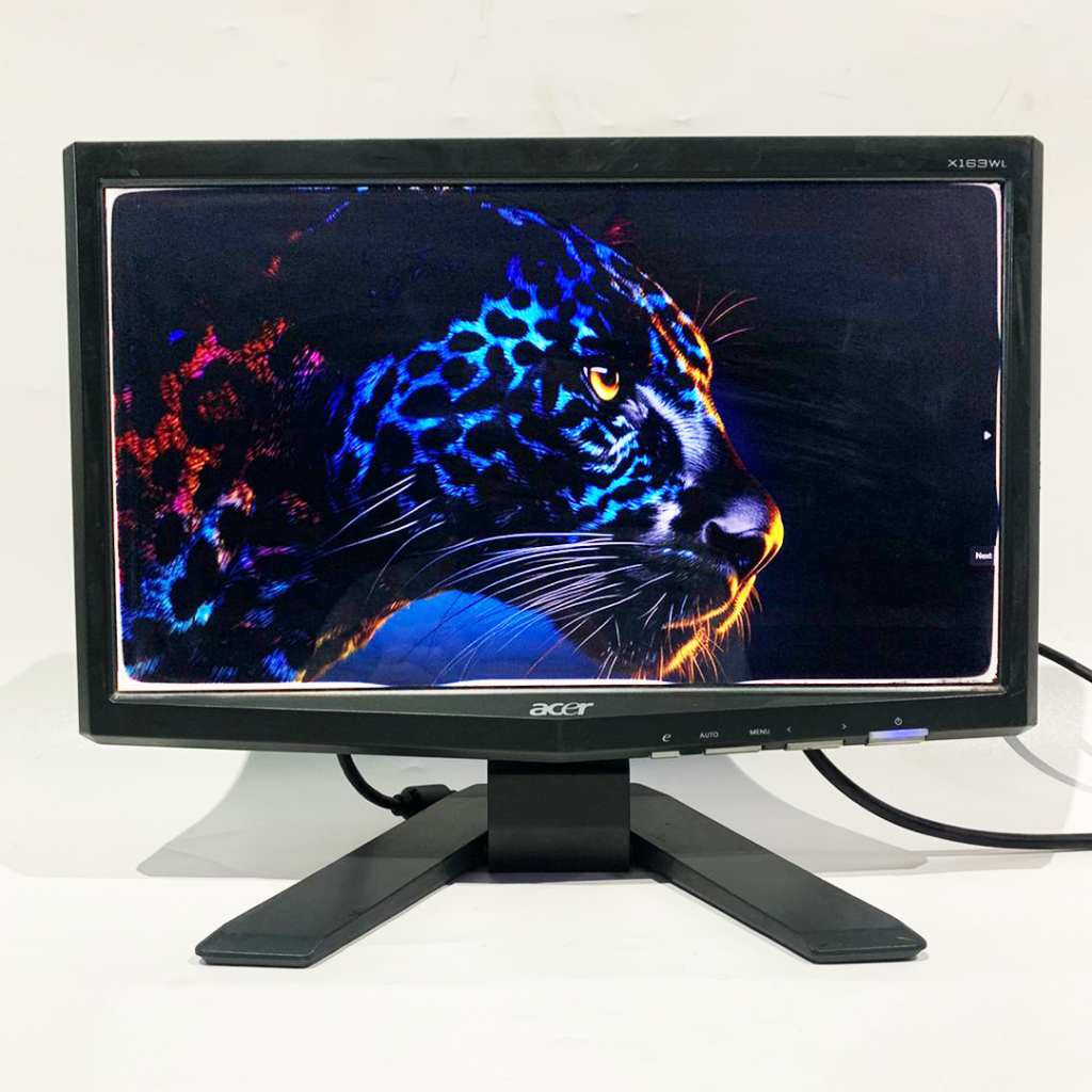 Monitor Merk ACER 16 Inch Wide - Bekas Minus - Murah
