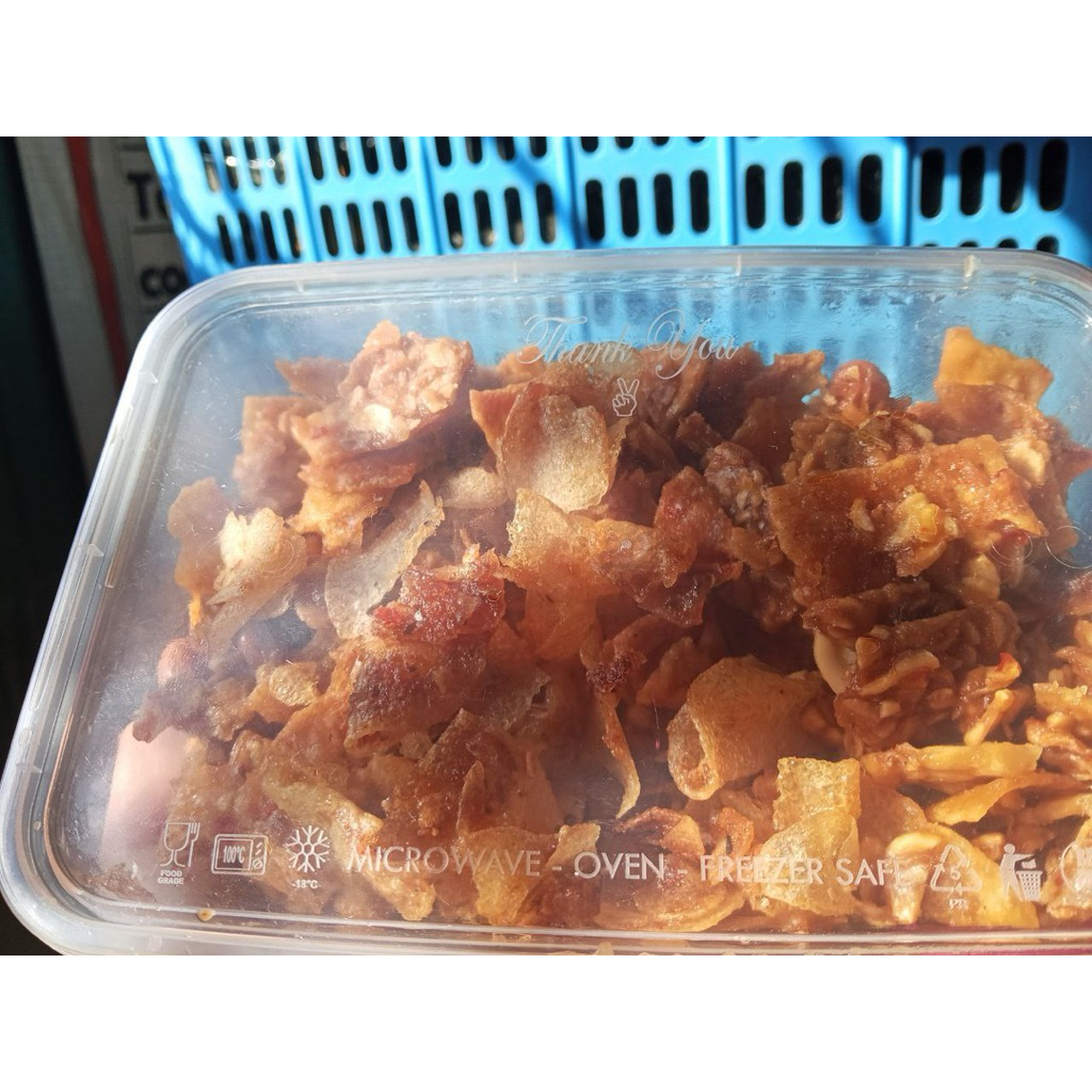 

Beli kering kacang mix kentang gratis base tupperware Baru
