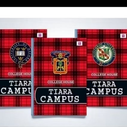 

BUKU tulis campus TIARA 50 lembar 1 pak 10buku