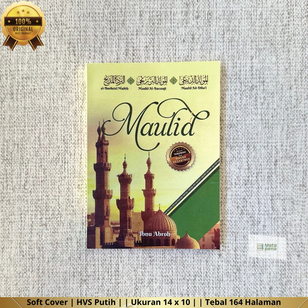 Terjemah Maulid Diba Barzanji Ukuran Kecil