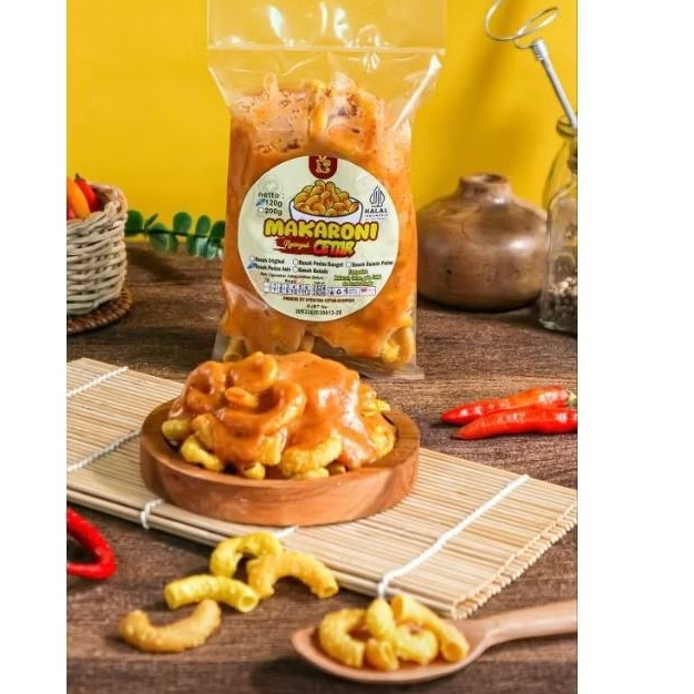 

Makroni Cetar Bumbu Basah