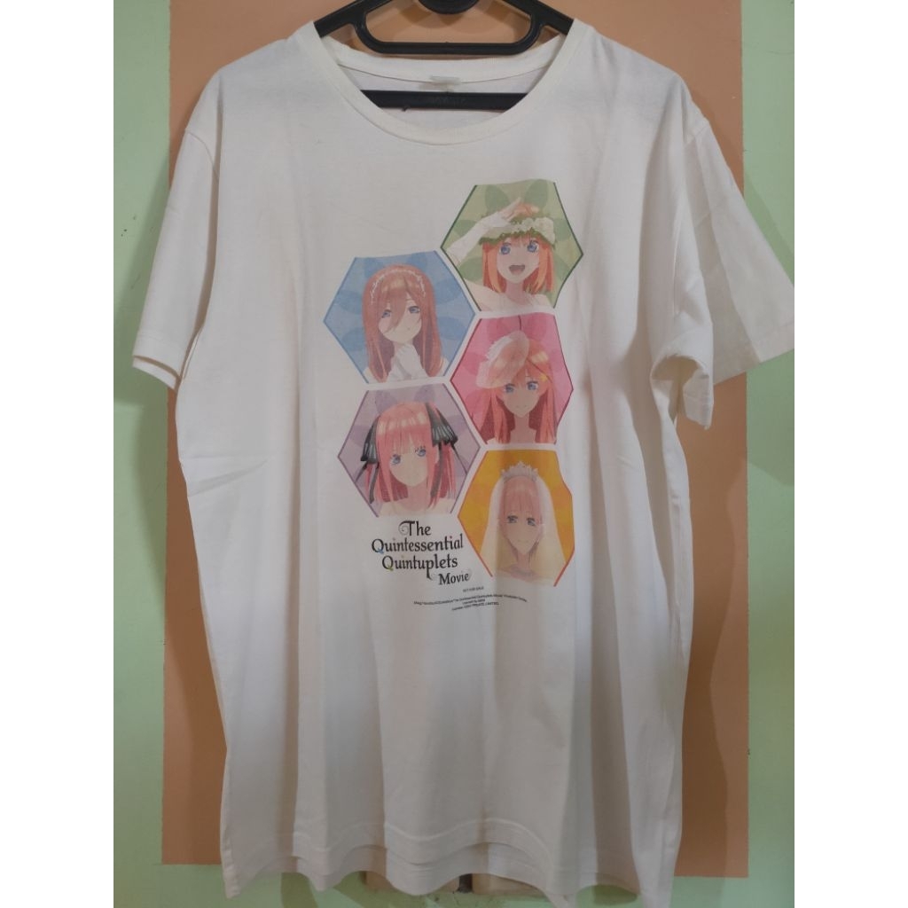 Kaos Anime Gotoubun no Hayanome / The Quintessential Quintuplest