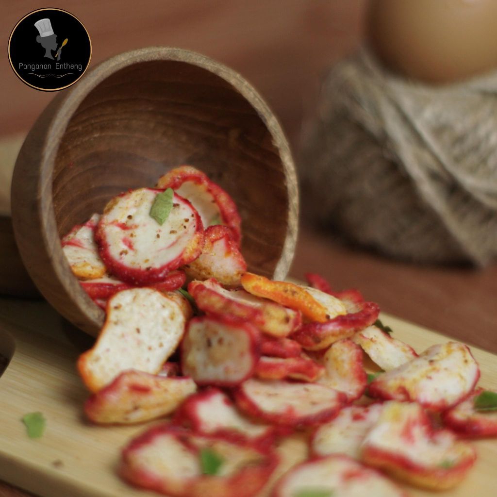 

Kerupuk seblak kering rasa kencur