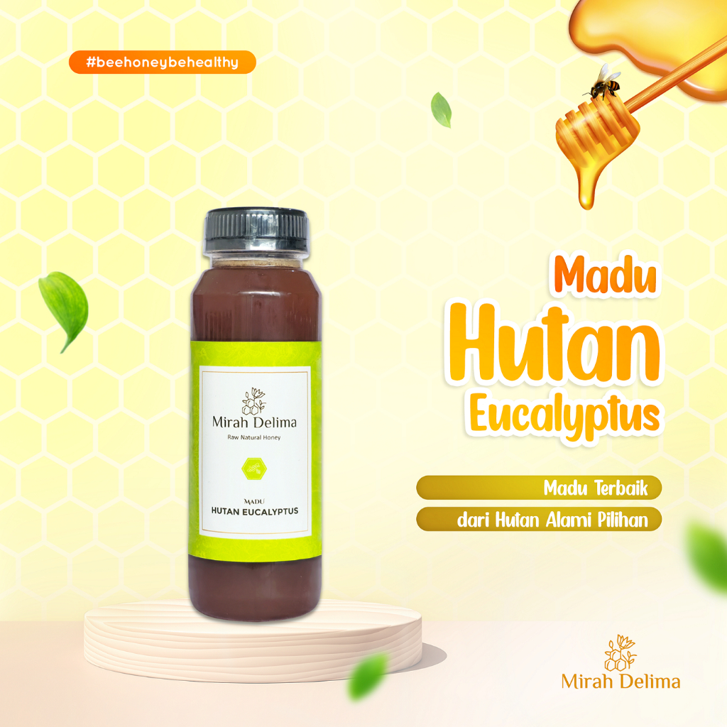 

Madu Hutan Eucalyptus - Raw Rainforest Honey - 250 ml