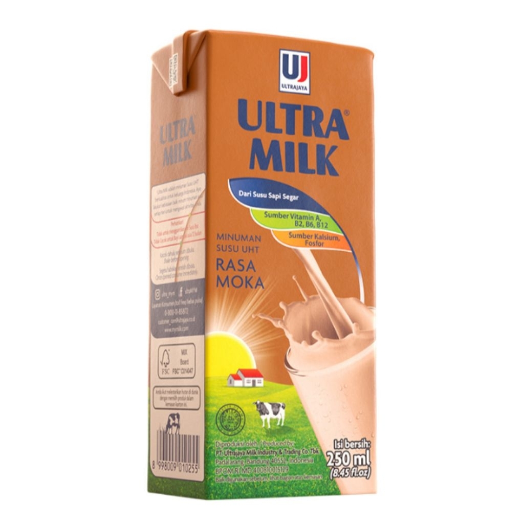 

Ultra Milk Susu UHT Karamel Kotak 250 ml
