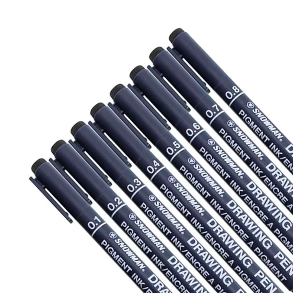 

Snowman Drawing Pen FT 700 0.1 0.2 0.3 0.4 0.5 0.6 0.7 0.8 Murah
