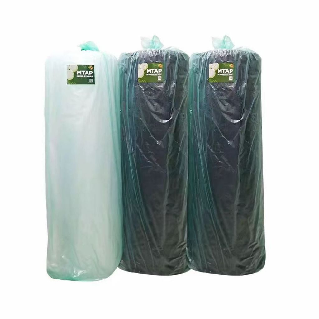 

1 Roll Bubble Wrap MTAP 1,25 x 50 Meter Bening Hitam Putih 1 Gulung Plastik