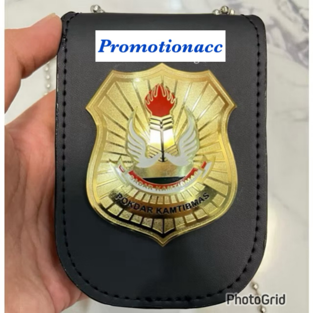 

Dompet KTA Pokdar Kamtibmas / Dompet Kalung Lencana POKDAR / Dompet Kalung Kartu ID Card POKDAR KAMTIBMAS